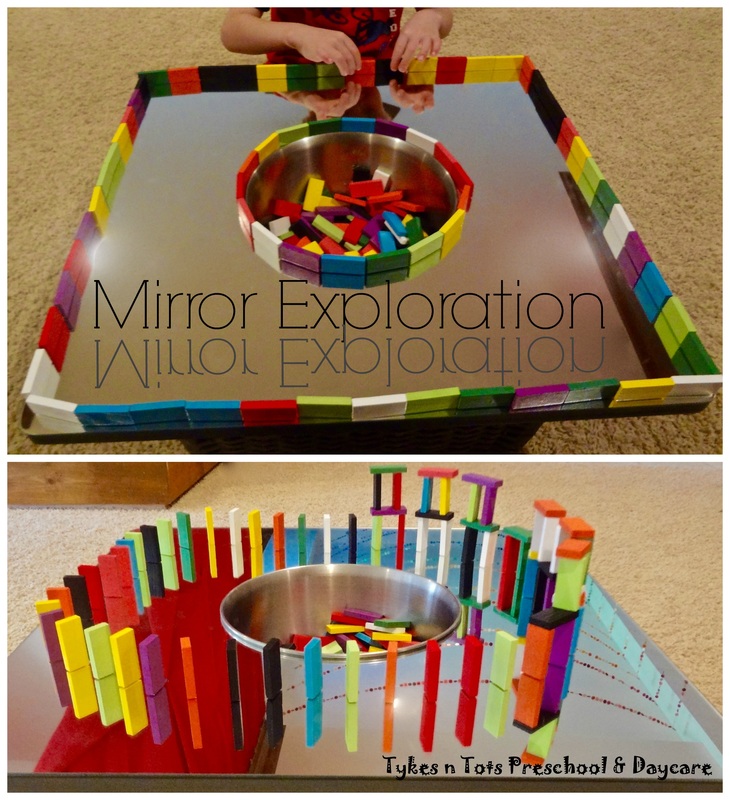Mirror Exploration | Tykes 'n Tots Preschool & Daycare