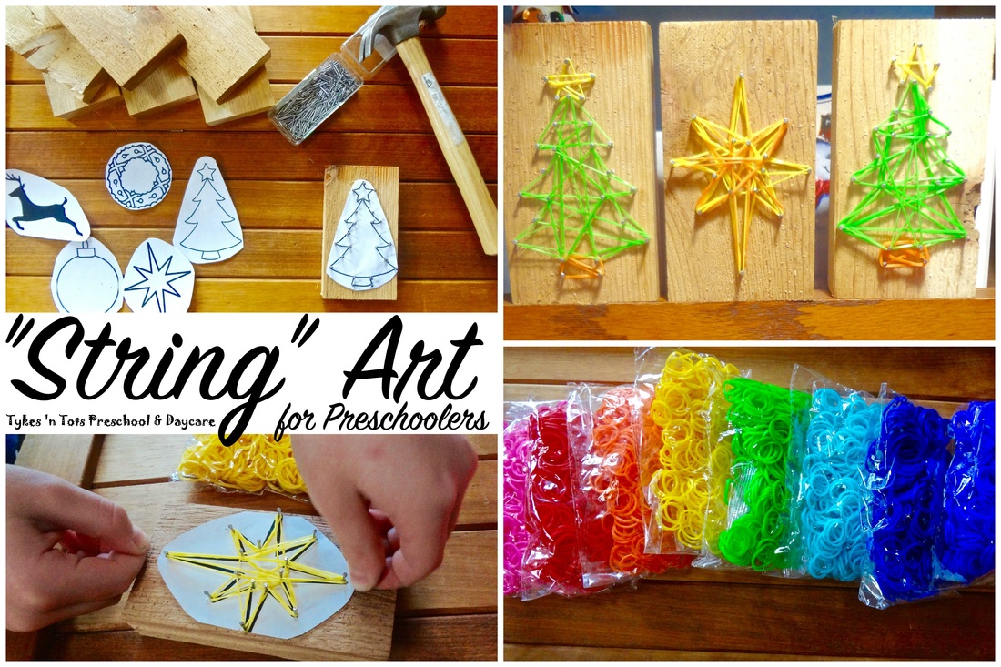 'String' Art for Preschoolers